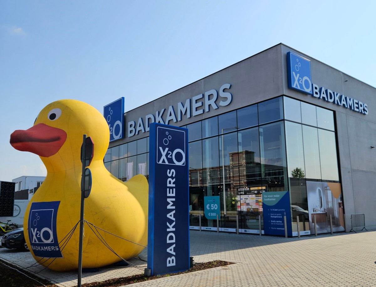 'Roboduck' customers in Belgian bathroom store RetailDetail EU