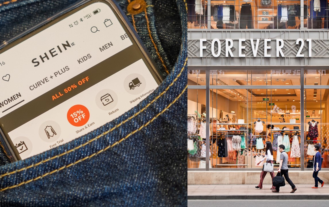 Shein to sell co-branded Forever 21 clothes online