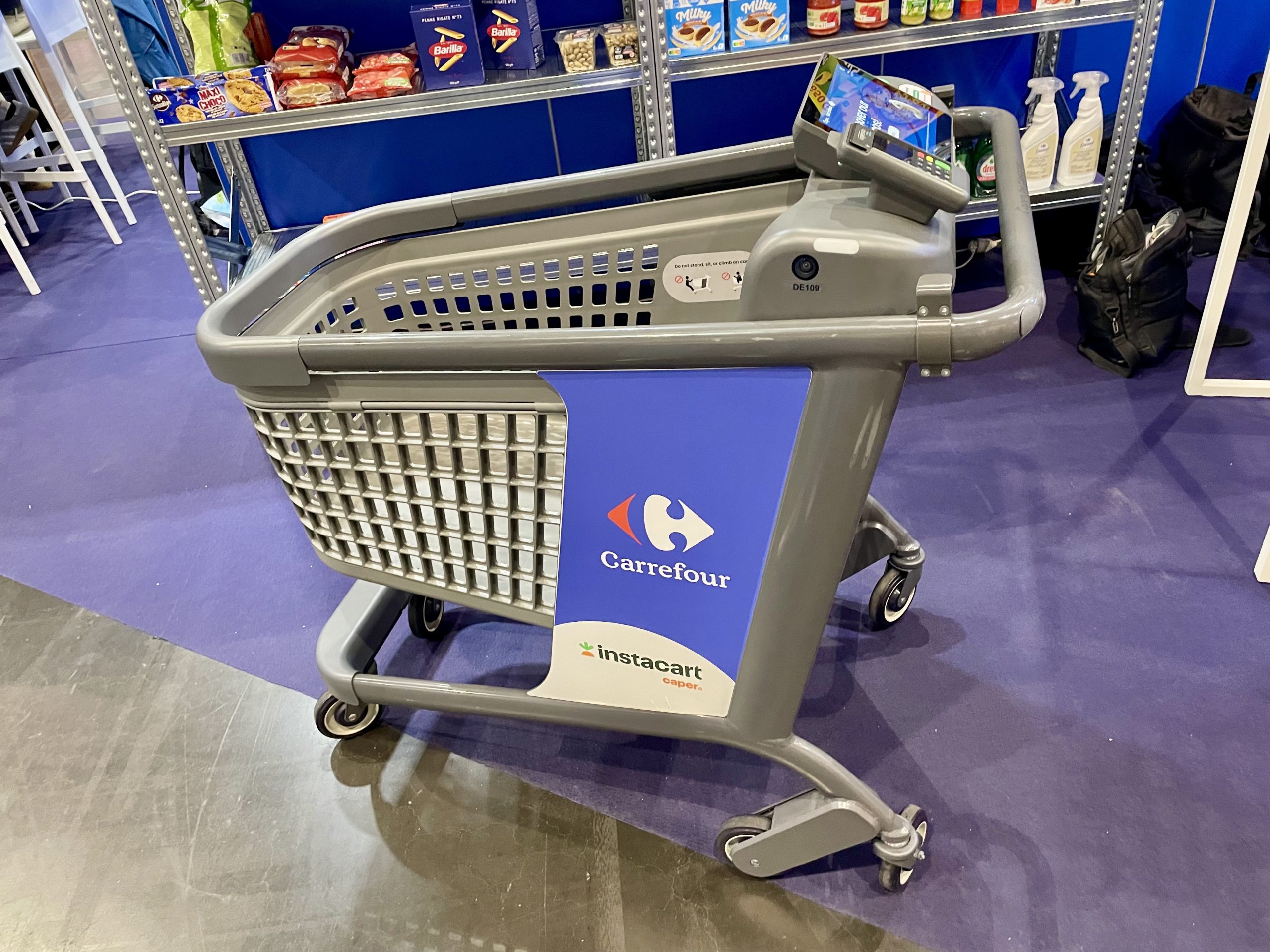 Carrefour Belgium to test Instacart's smart shopping cart